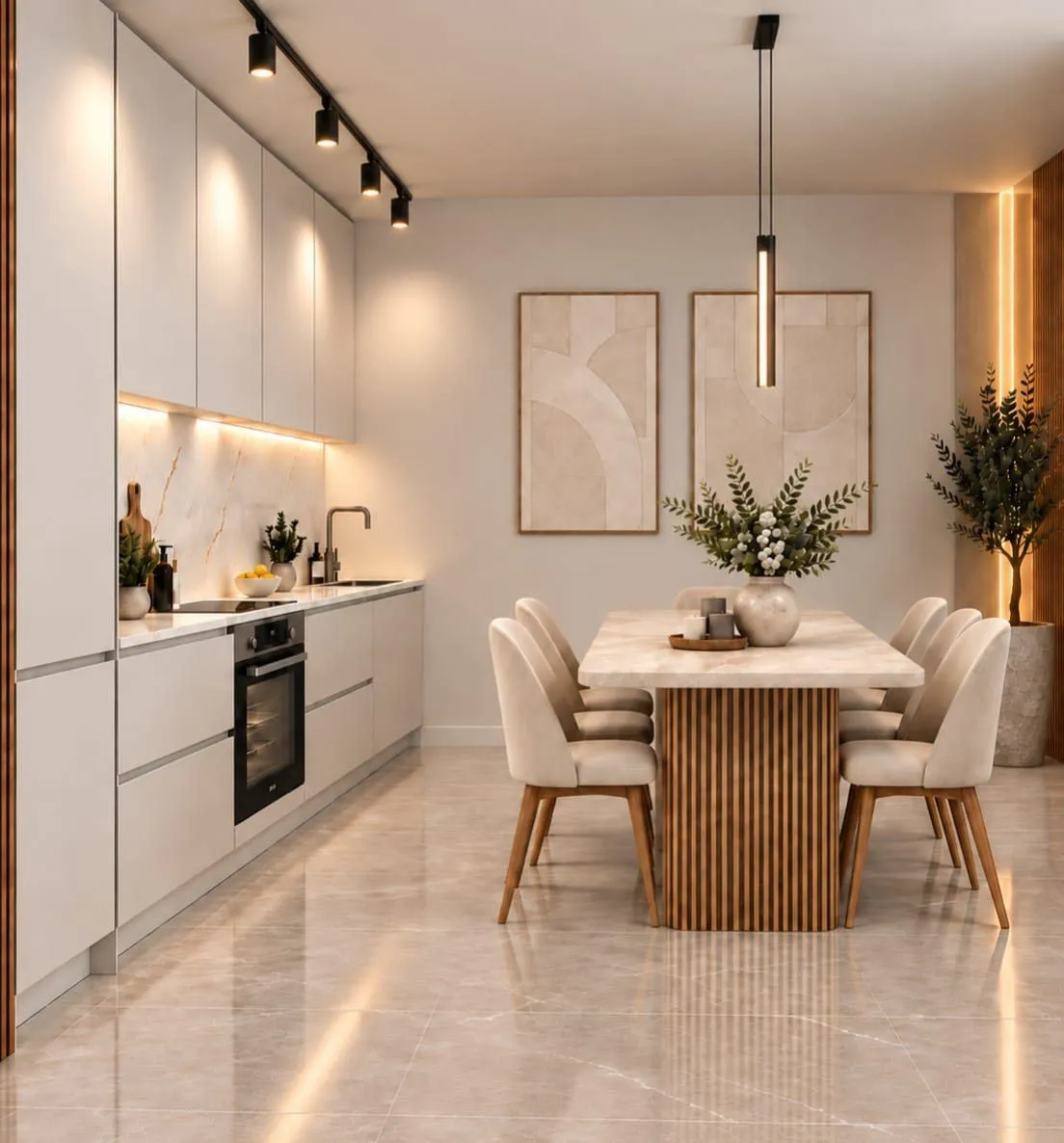 Interior minimalist modern, Edineț — imaginea 3